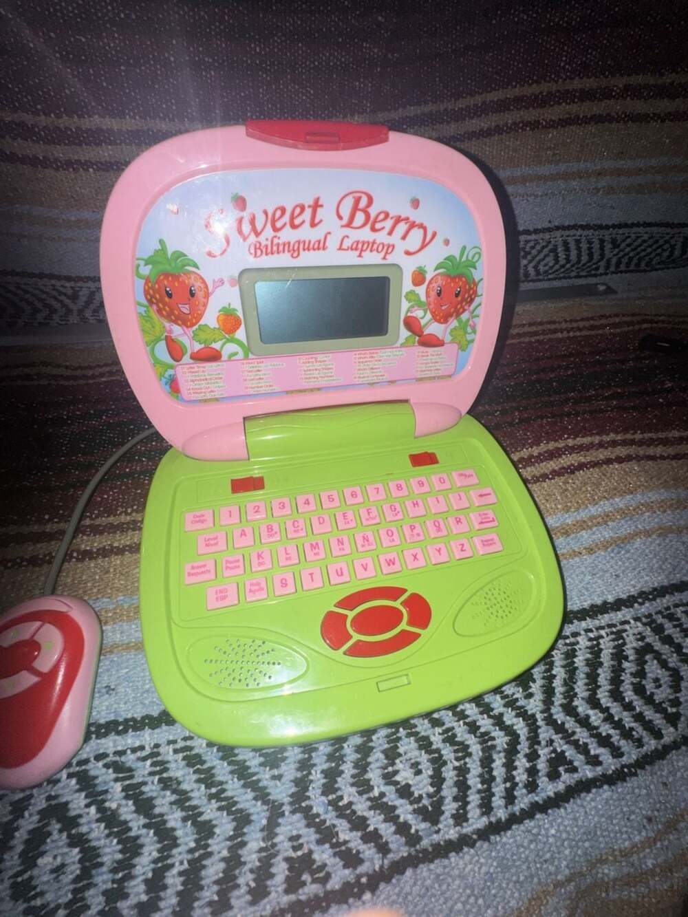 Sweet Berry Bilingual Laptop Toy with Mouse